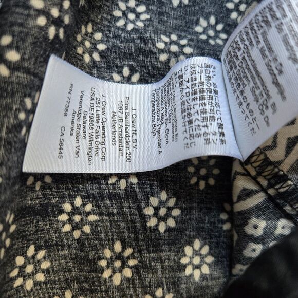 J.Crew Maxi Dress Medium Cotton Fit and Flare Coastal Bohemian Beach Summer - Picture 10 of 11